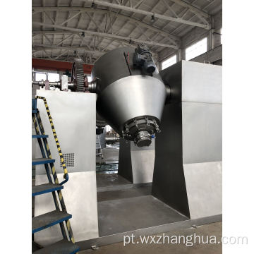 Máquina de secagem a vácuo de cone duplo giratório industrial